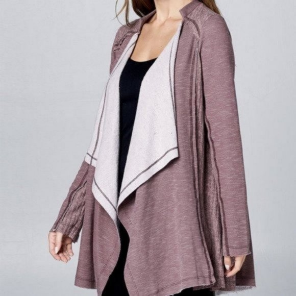 NWT Hummingbird Cascade Draped Open Cardigan Small - Picture 2 of 6